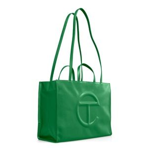 TELFAR Large! Shopping Bag Leaf Green, Sz Large (RARE)